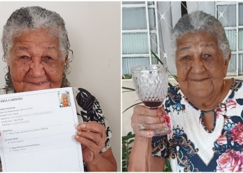 Idosa de 101 anos que viralizou por entregar currículo vira influencer